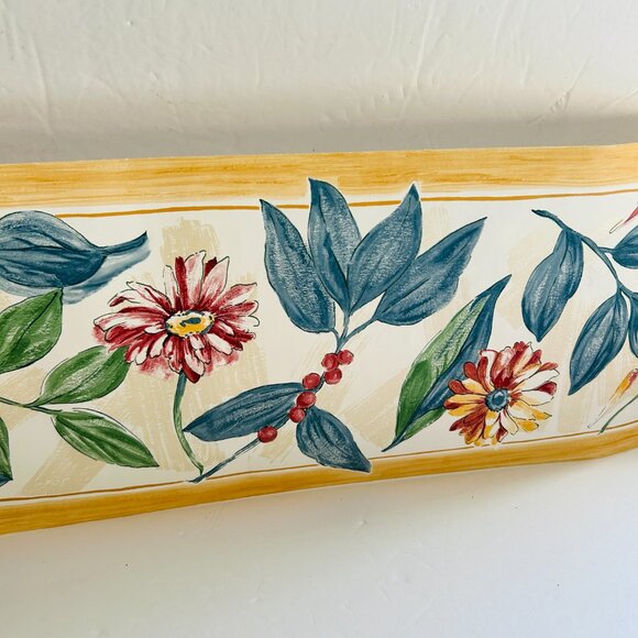 Croscill Gazebo Floral Wallpaper Border Lot of 3 Rolls Sealed 5 yards Each PLUS - Picture 4 of 6